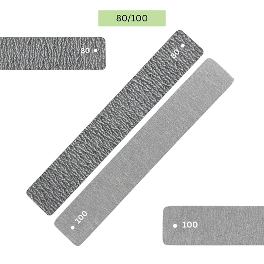 Zebra Acrylic Nail File 80/100