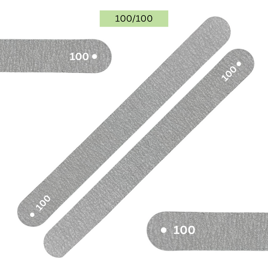 Zebra Acrylic Nail File 100/100