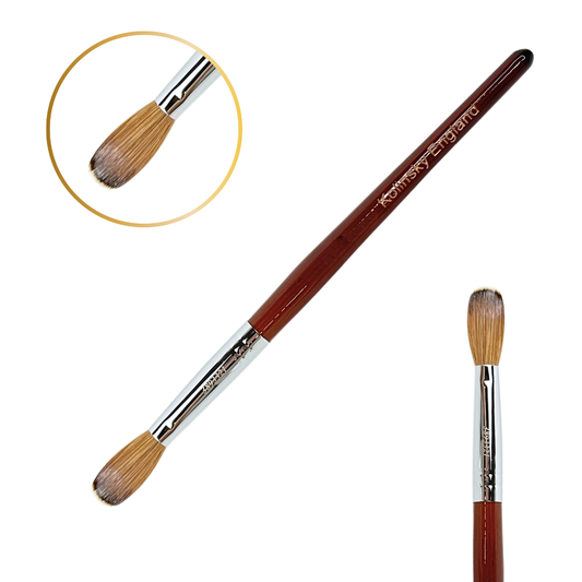 Acrylic Brush #12 - 100% Pure Kolinsky Hair