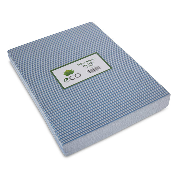 Zebra Acrylic Nail File 80/100
